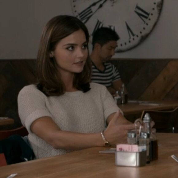 GAP Short Sleeve Open-Stitch Sweater Top ASO Clara Oswald - Picture 9 of 10